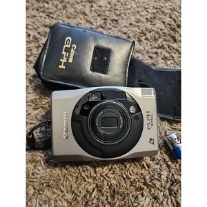 Canon ELPH 370Z 35mm Point & Shoot Film Camera | Case | EUC